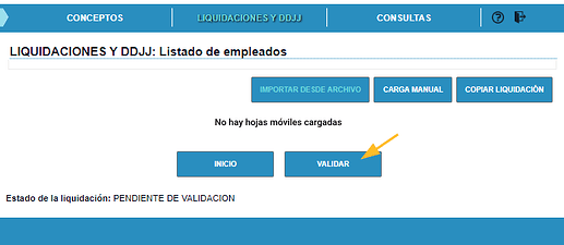 Validar