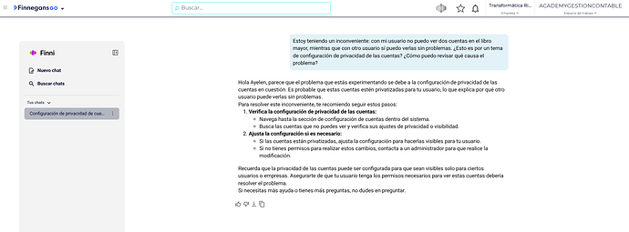 Consulta y respuesta