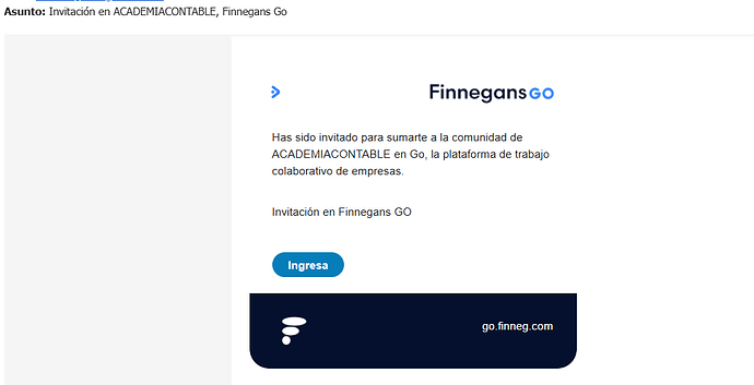 Usuario no activo - GO