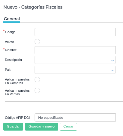 nueva categoria fiscal