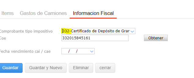 Información Fiscal